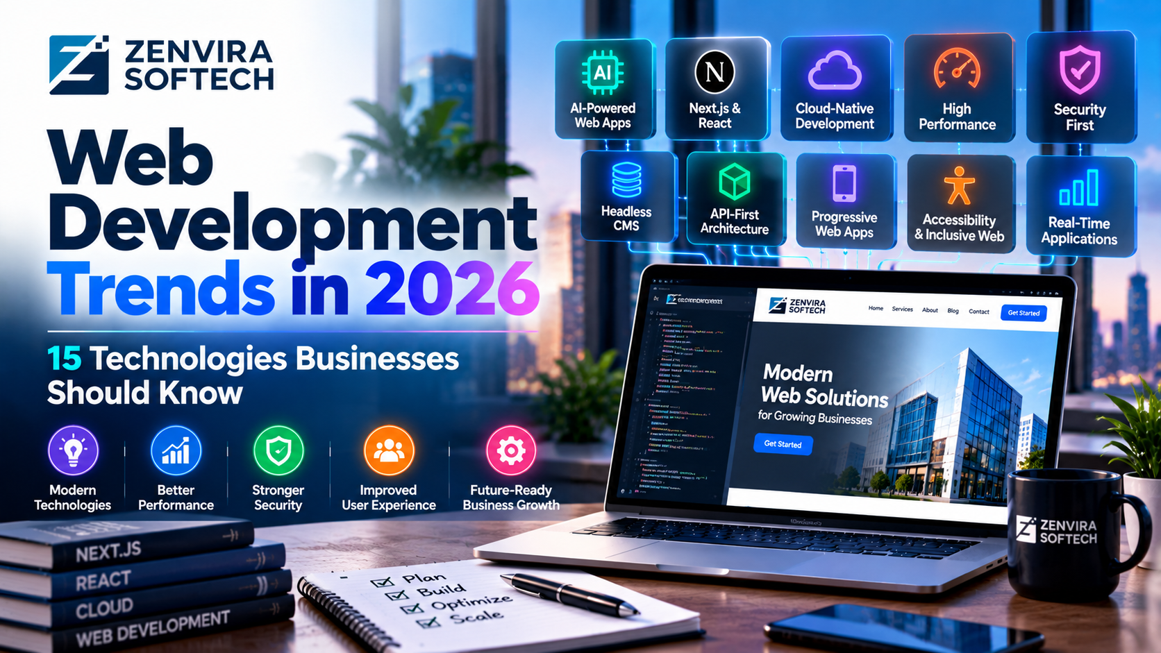 Web Development Trends in 2026: 15 Technologies Businesses Should Know