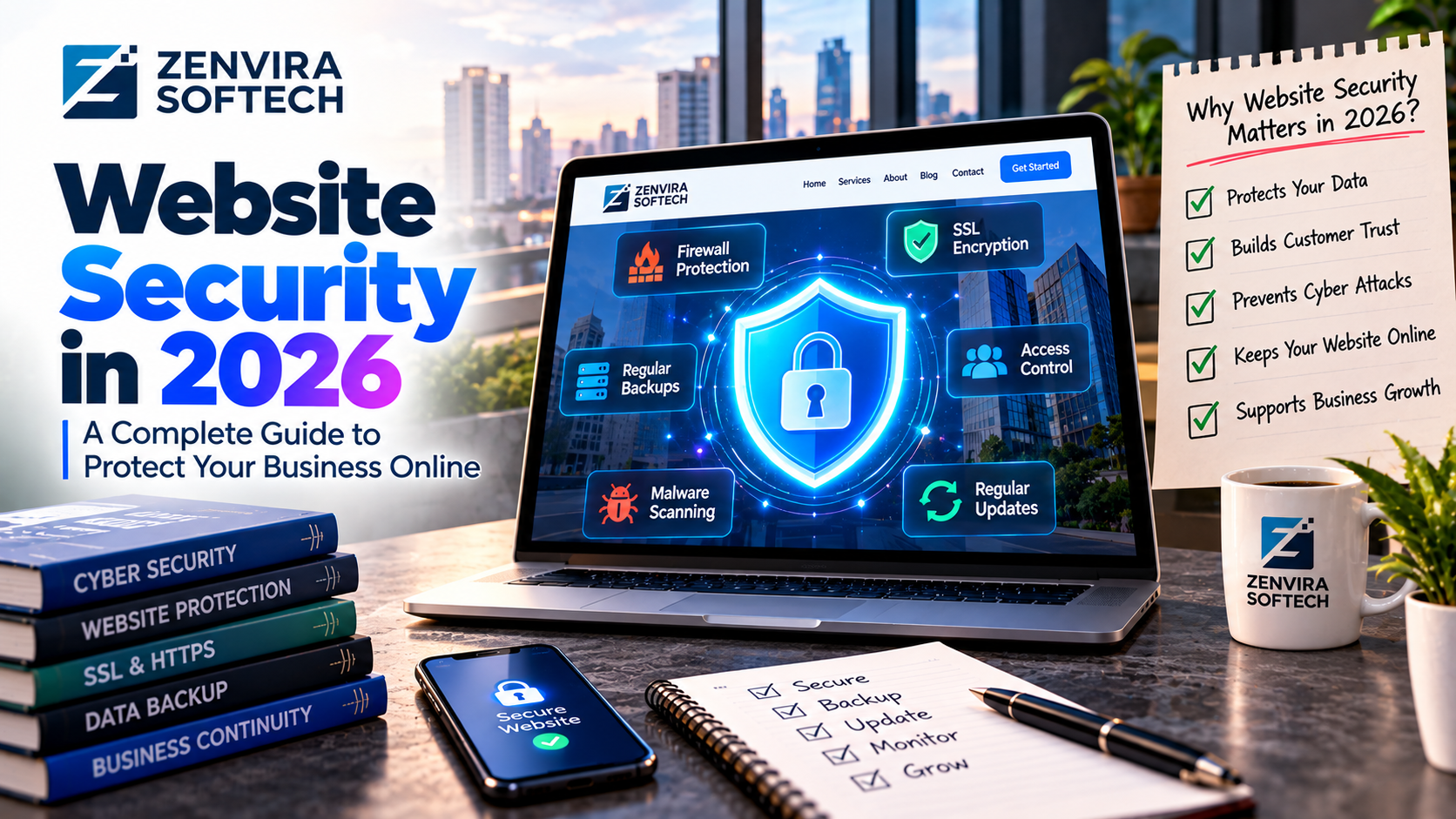 Website Security Checklist 2026: 30 Things Every Business Website Should Have